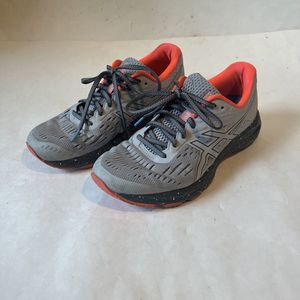 Asics Gel Cumulus 20 Running Shoes Women's Size 9 Gray Orange